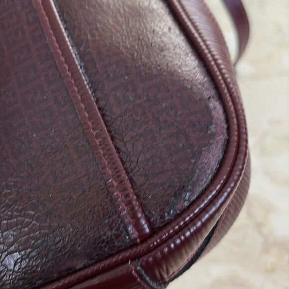 Fendi Vintage 1985 Monogram Leather Shoulder Bag - Picture 16 of 16